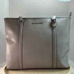 Michael Kors Medium Gray Tote Bag